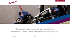 Desktop Screenshot of 100mark.de